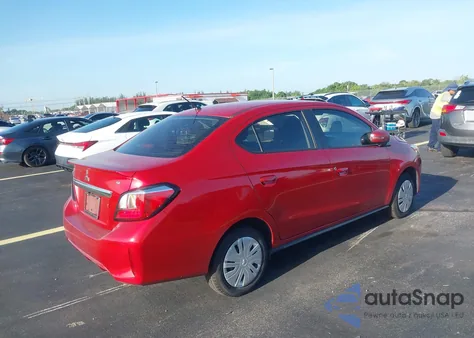 2022 Mitsubishi Mirage G4 Se из США, поврежденный, VIN ML32FVFJ4NHF07907